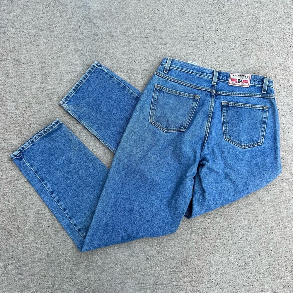 Vintage 90s Rockies high rise relaxed fit cowgirl western mom jeans 11L